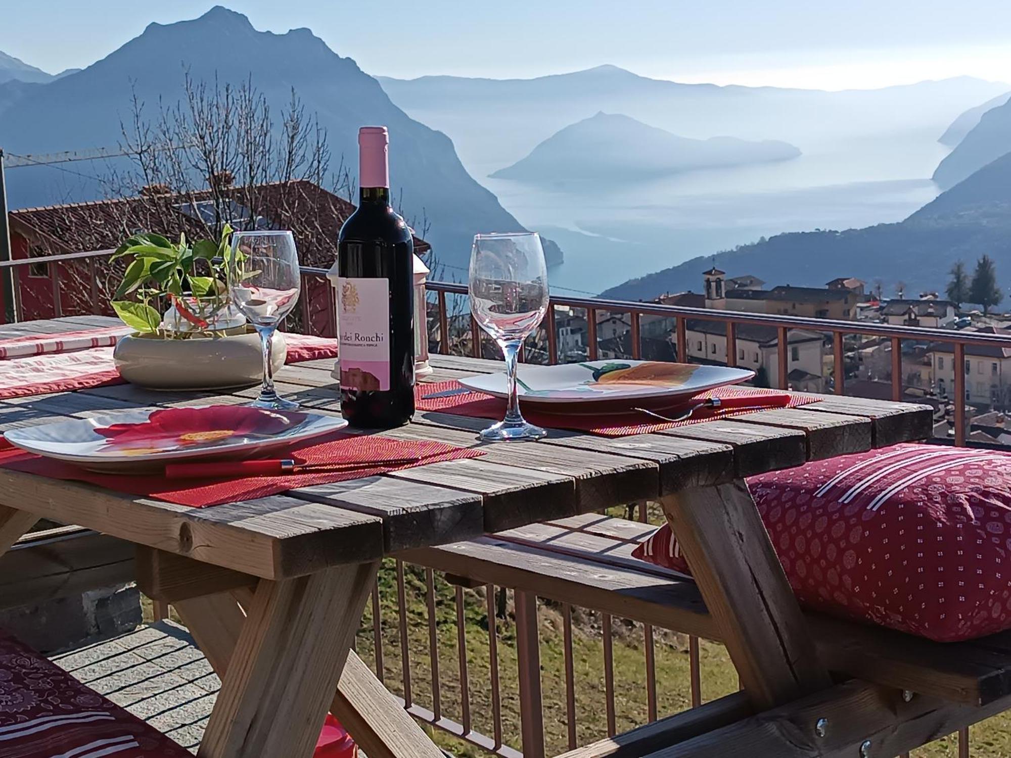 Home Iseo Lake Bossico Buitenkant foto